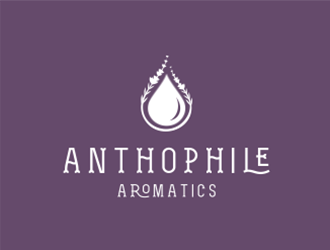 A N T H O P H I L E Aromatics  logo design by Leebu