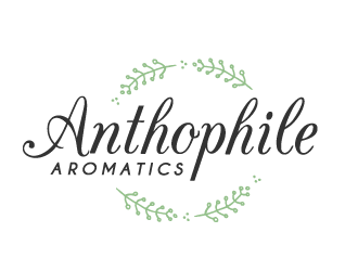 A N T H O P H I L E Aromatics  logo design by akilis13