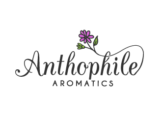 A N T H O P H I L E Aromatics  logo design by akilis13