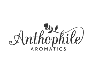 A N T H O P H I L E Aromatics  logo design by akilis13
