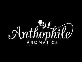 A N T H O P H I L E Aromatics  logo design by akilis13