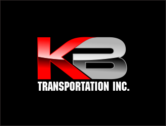 KB Transportation INC. logo design by bosbejo