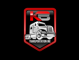 KB Transportation INC. logo design by bosbejo