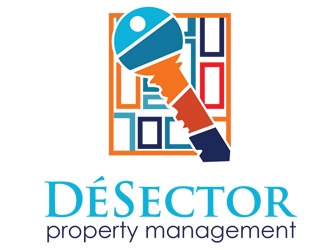 DéSector logo design by chuckiey