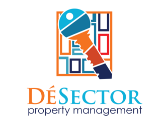 DéSector logo design by chuckiey
