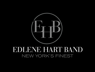 Edlene Hart Band - New Yorks Finest logo design by kunejo