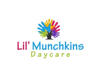 Lil’ Munchkins Daycare logo design by ingenious007