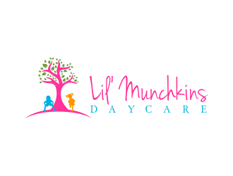 Lil’ Munchkins Daycare logo design by done