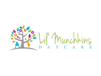 Lil’ Munchkins Daycare logo design by done