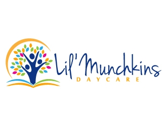 Lil’ Munchkins Daycare logo design by jaize