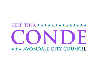 Keep Tina Conde Avondale City Council logo design by IrvanB