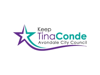Keep Tina Conde Avondale City Council logo design by ingenious007