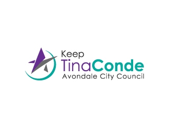 Keep Tina Conde Avondale City Council logo design by ingenious007