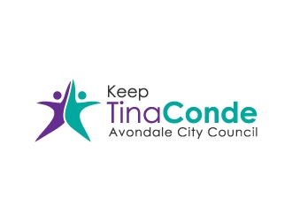 Keep Tina Conde Avondale City Council logo design by ingenious007