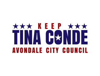 Keep Tina Conde Avondale City Council logo design by done
