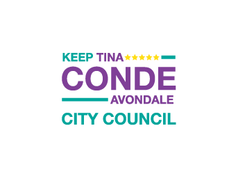 Keep Tina Conde Avondale City Council logo design by akupamungkas