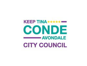 Keep Tina Conde Avondale City Council logo design by akupamungkas