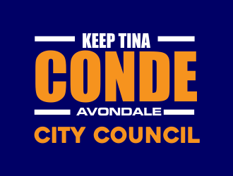 Keep Tina Conde Avondale City Council logo design by Greenlight