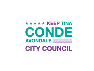 Keep Tina Conde Avondale City Council logo design by akupamungkas