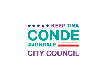 Keep Tina Conde Avondale City Council logo design by akupamungkas