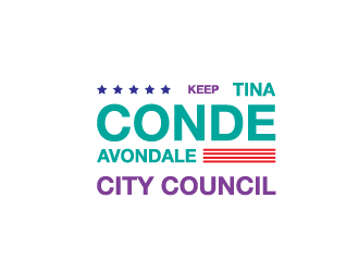 Keep Tina Conde Avondale City Council logo design by akupamungkas