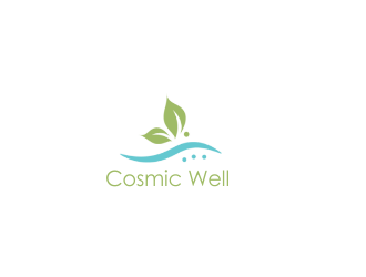 Cosmic Well logo design by giphone
