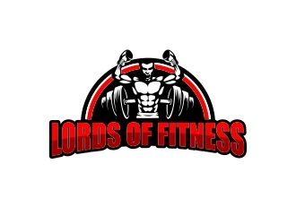 LORDS OF FITNESS logo design by b3no