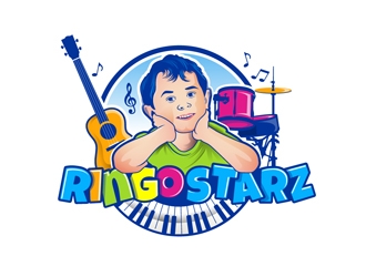 Ringo Starz logo design by DreamLogoDesign