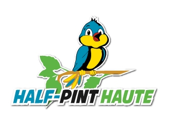 Half-Pint Haute logo design by samuraiXcreations