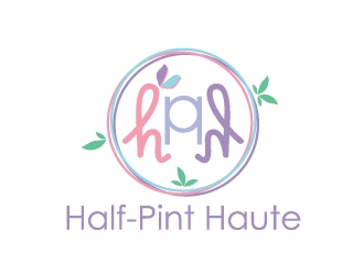 Half-Pint Haute logo design by miy1985
