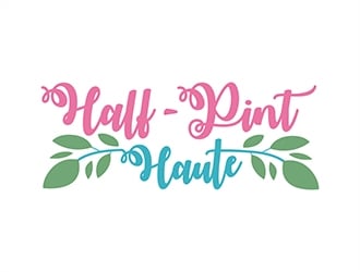 Half-Pint Haute logo design by gitzart