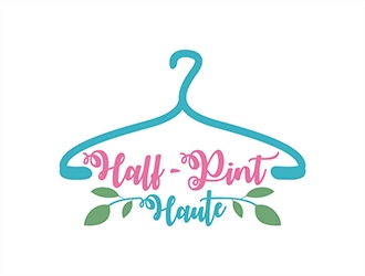 Half-Pint Haute logo design by gitzart