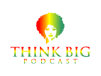 Think Big Podcast logo design by tukangngaret