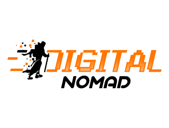 Digital Nomad logo design by prodesign