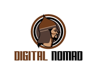 Digital Nomad logo design by samuraiXcreations