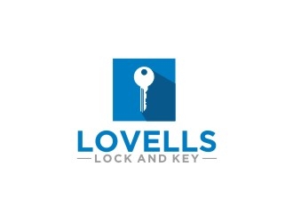 Lovells Lock and Key logo design by bricton