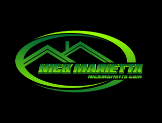 Nick Marietta logo design by beejo