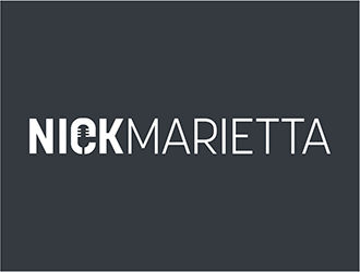 Nick Marietta logo design by hole