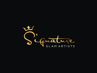Signature Glam Artists logo design by ndaru