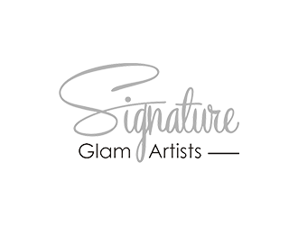 Signature Glam Artists logo design by checx