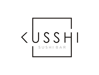 Kusshi logo design by checx