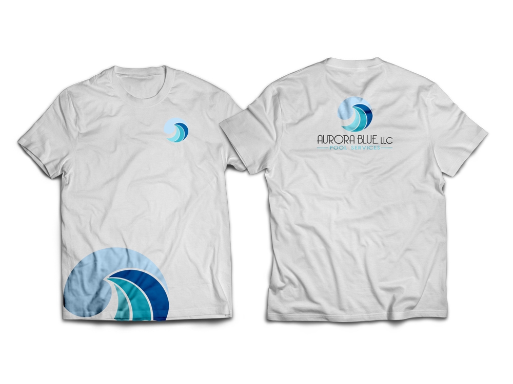 Aurora Blue, LLC logo design by grea8design