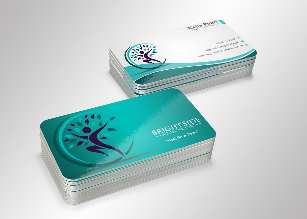 Bright Side Acupuncture logo design by aamir