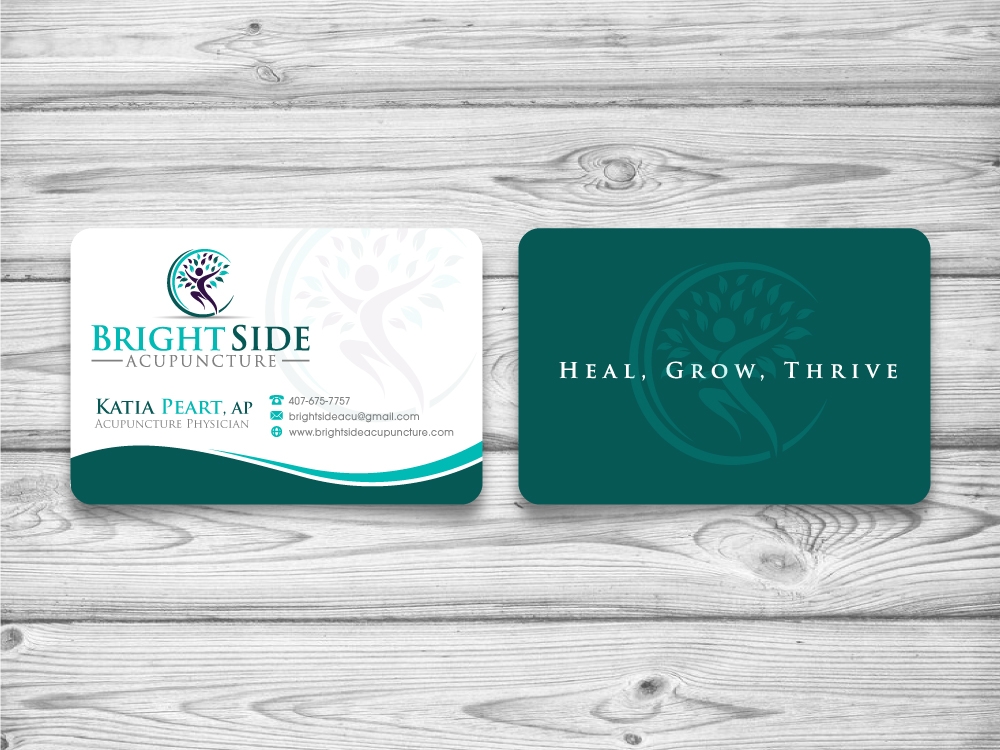 Bright Side Acupuncture logo design by jaize