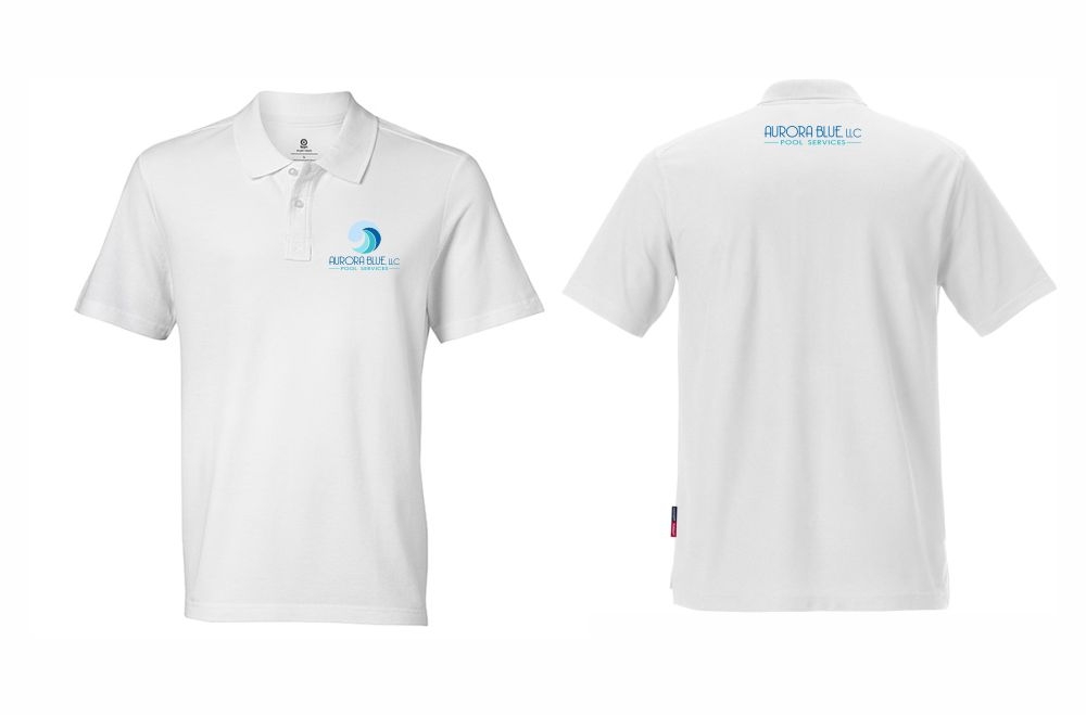 Aurora Blue, LLC logo design by Girly