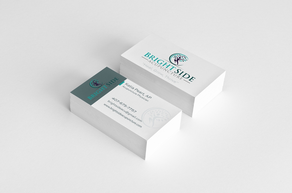 Bright Side Acupuncture logo design by nehel