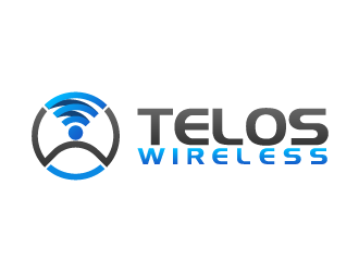 Telos Wireless logo design by BrightARTS