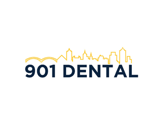 901 Dental logo design by ndaru