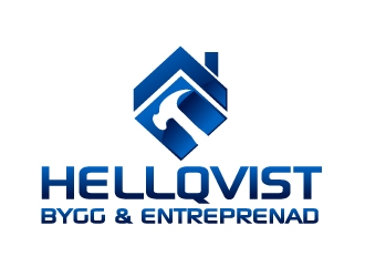 Hellqvist Bygg & Entreprenad logo design by Dawnxisoul393