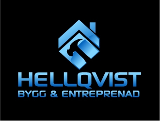 Hellqvist Bygg & Entreprenad logo design by Dawnxisoul393